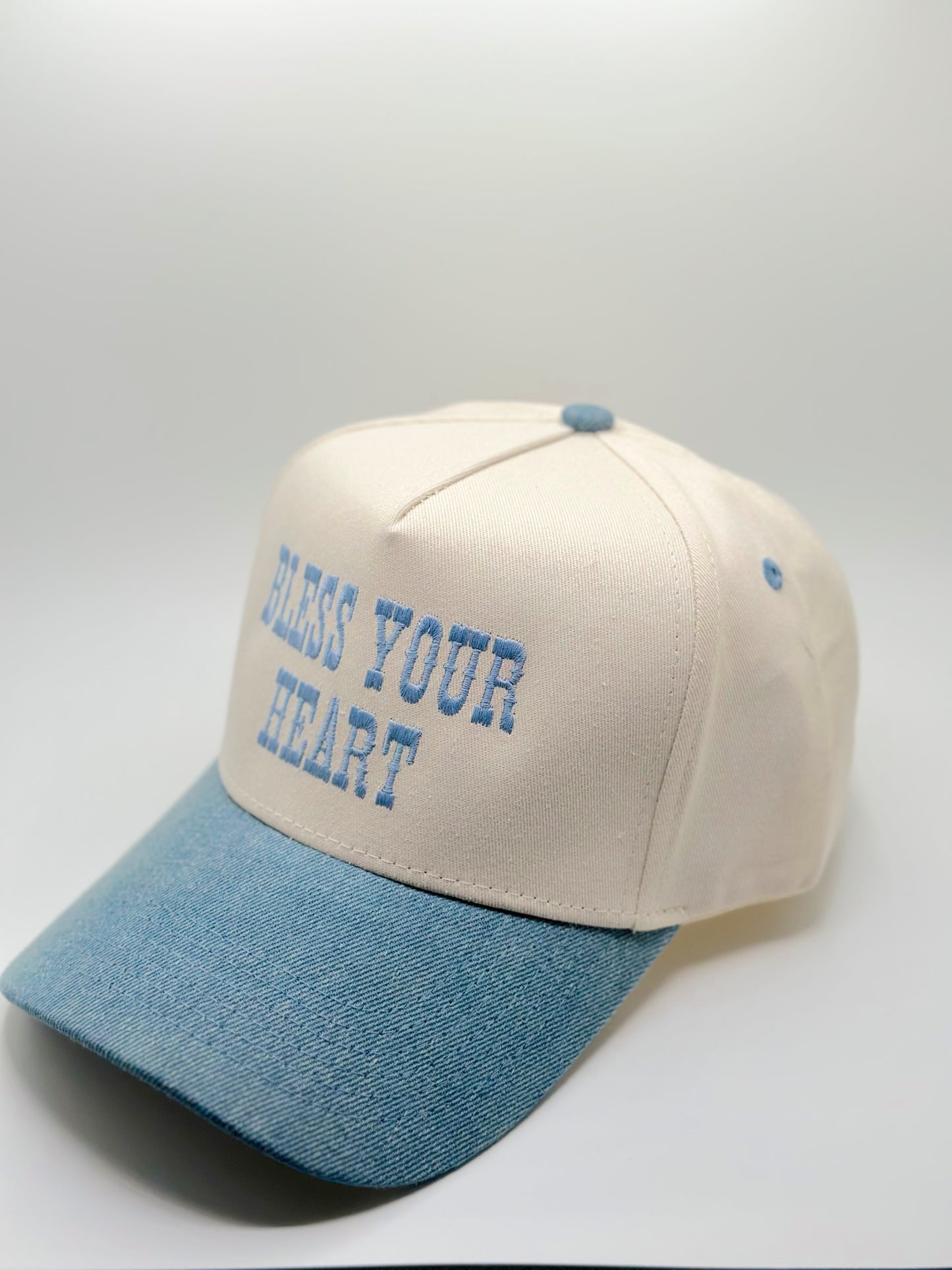 Custom Embroidered Hat- Bless Your Heart