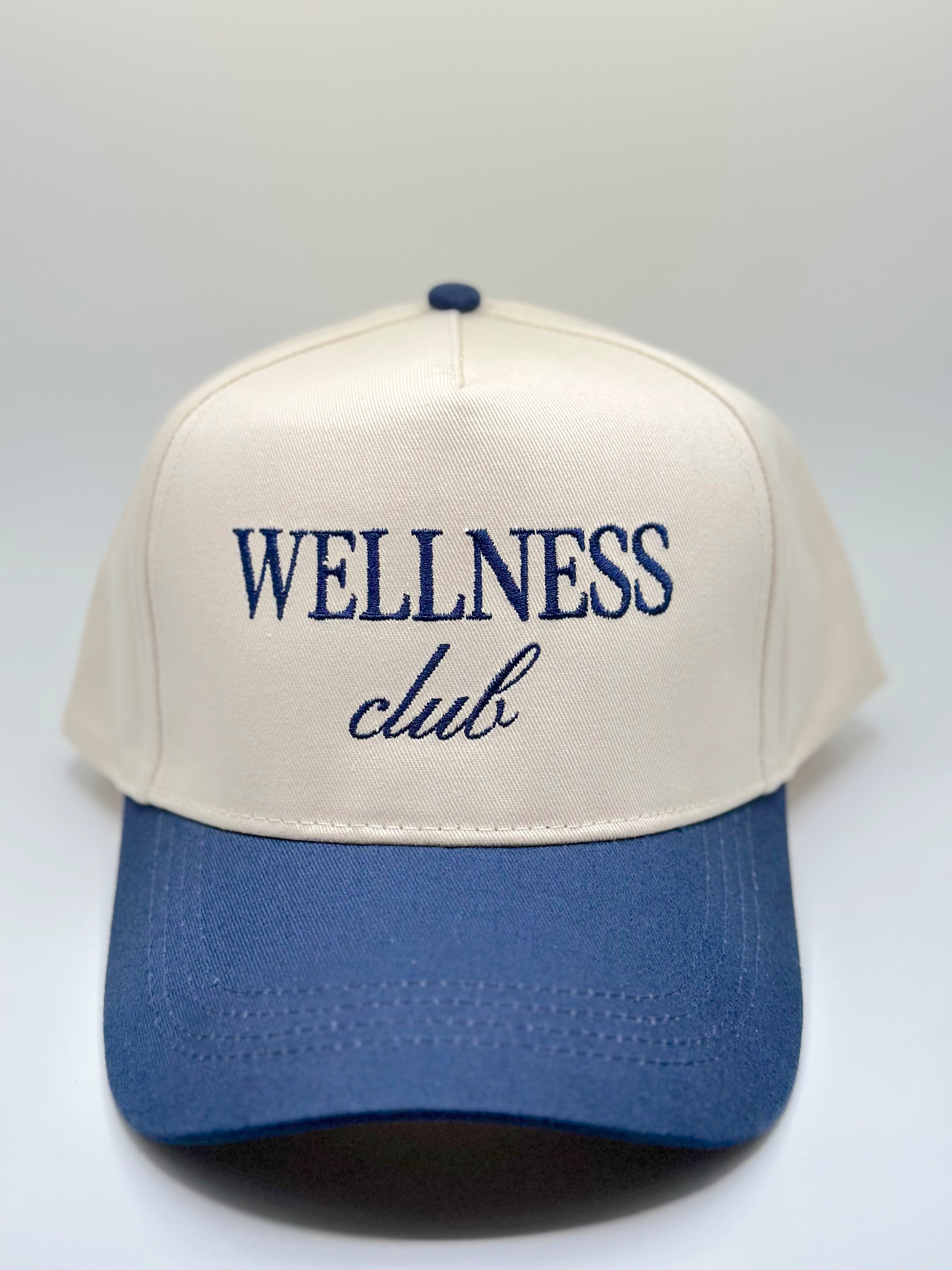 Custom Embroidered Hat- Wellness Club