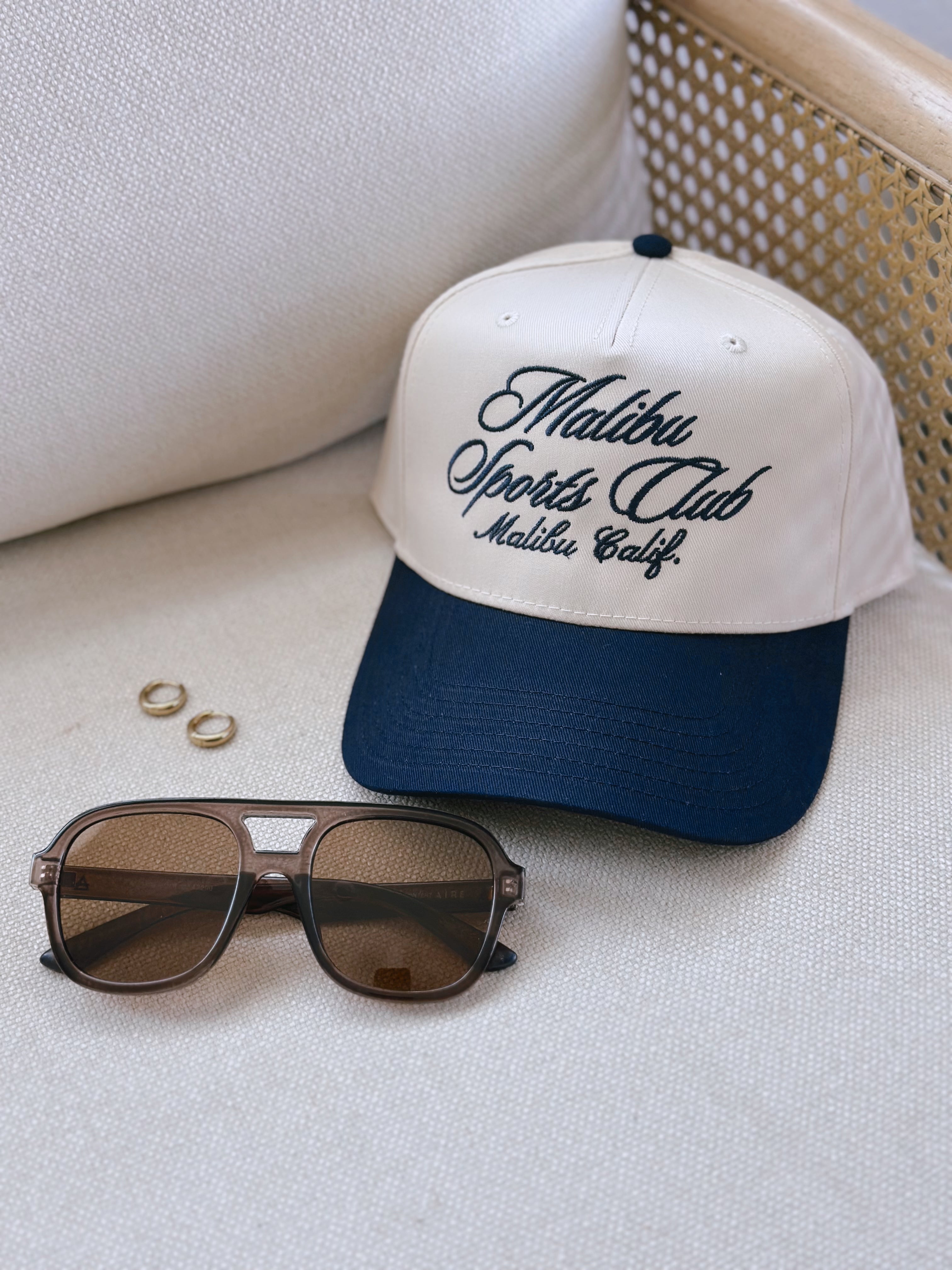 Custom Embroidered Hat - Malibu Sports Club