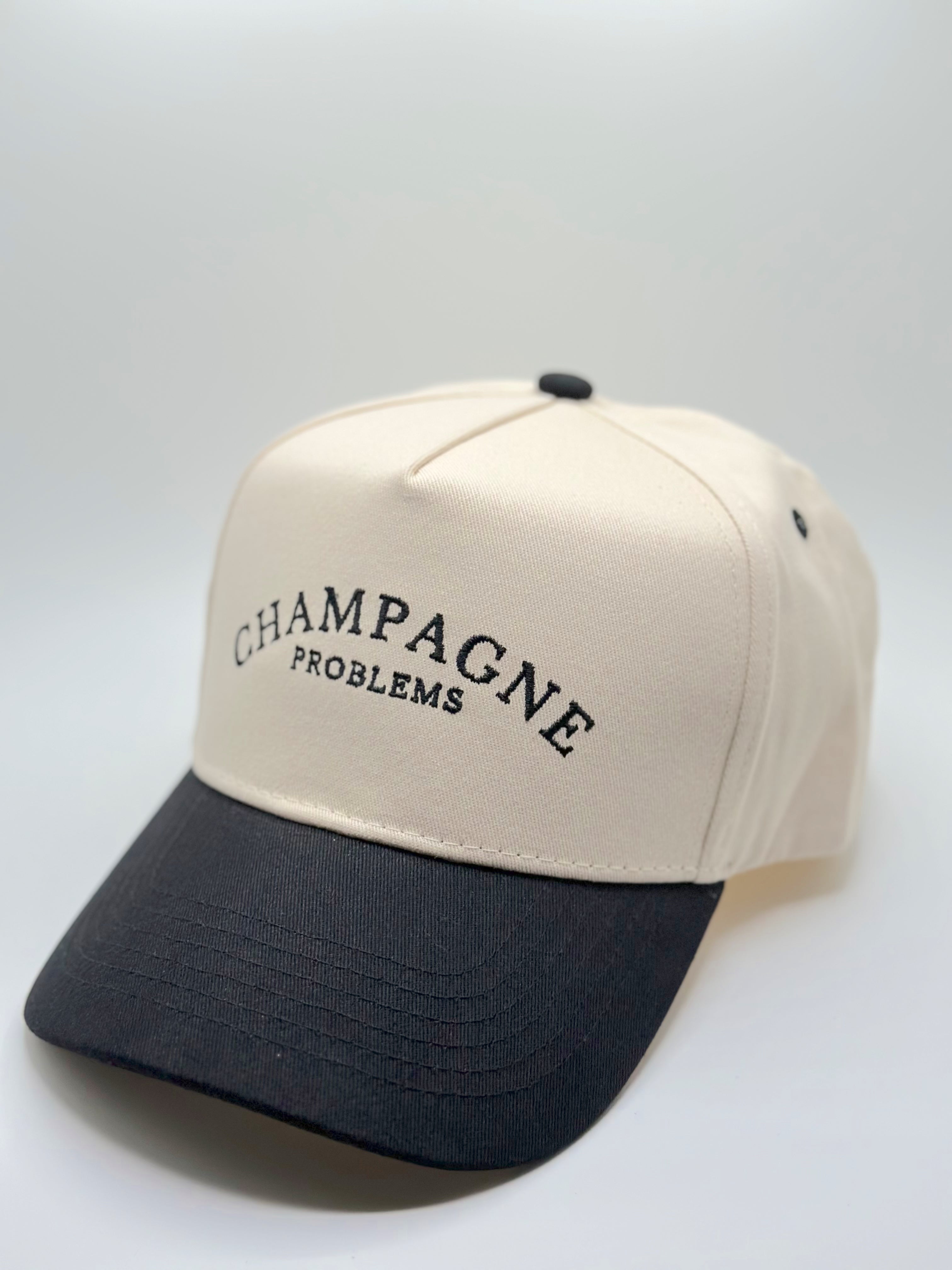 Custom Embroidered Hat - Champagne Problems