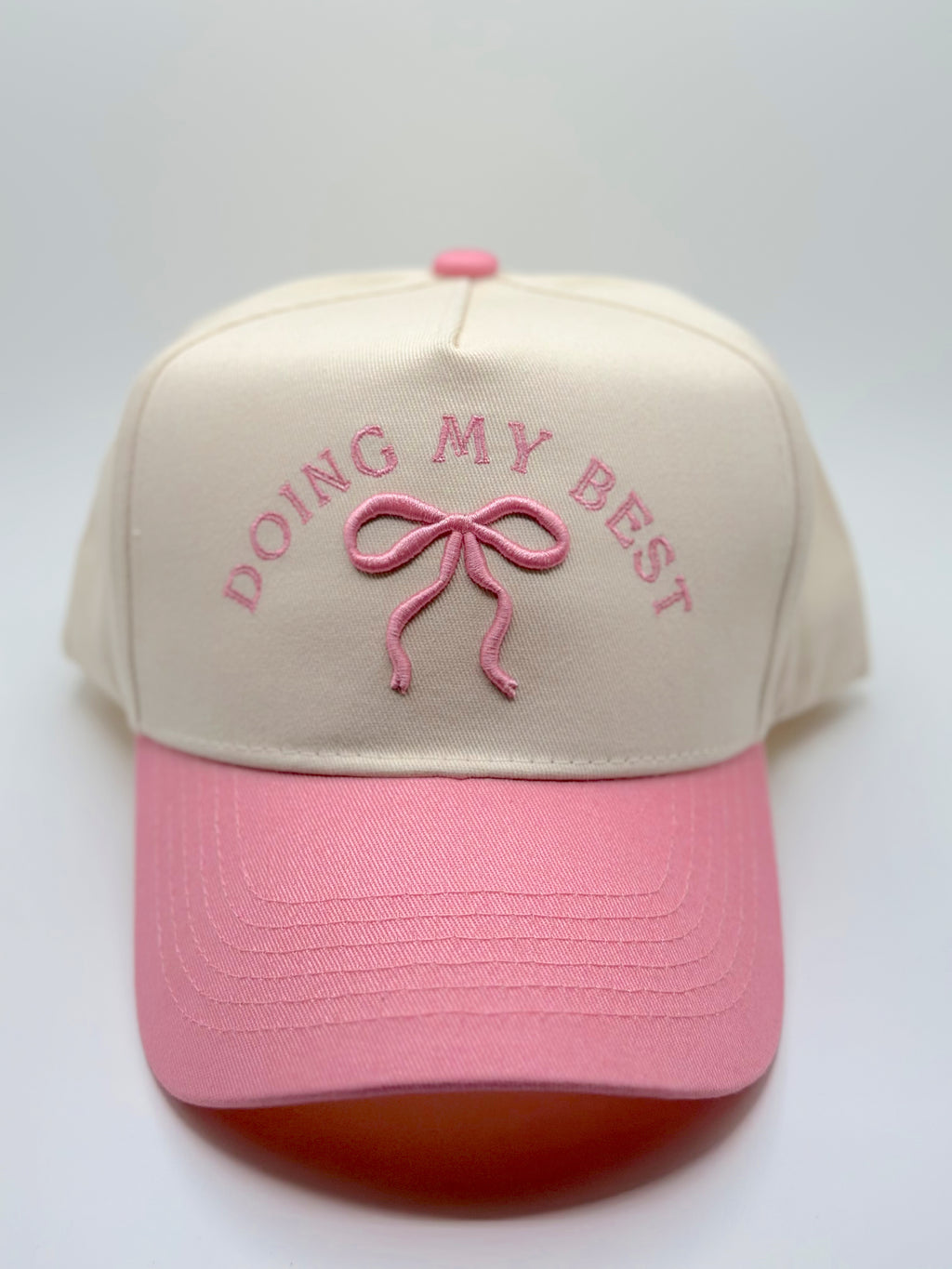 Custom Embroidered Hat - Doing My Best