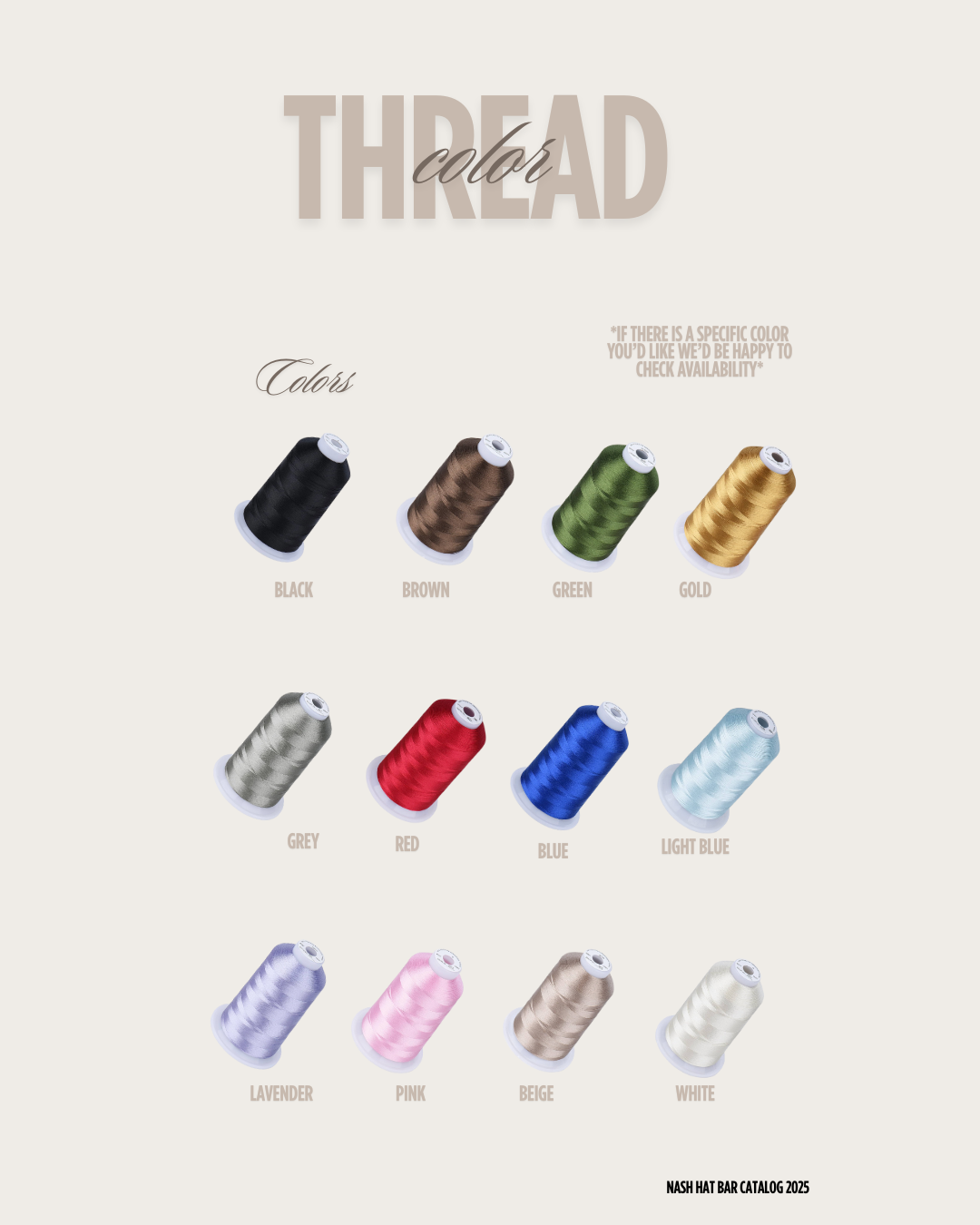 Custom Embroidered Hat - Single Order