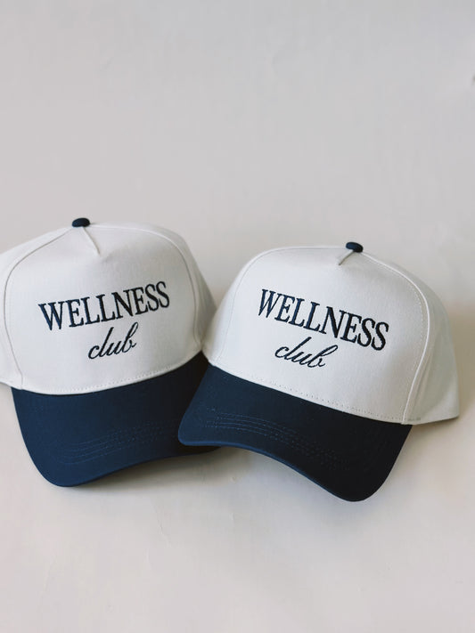 Custom Embroidered Hat- Wellness Club
