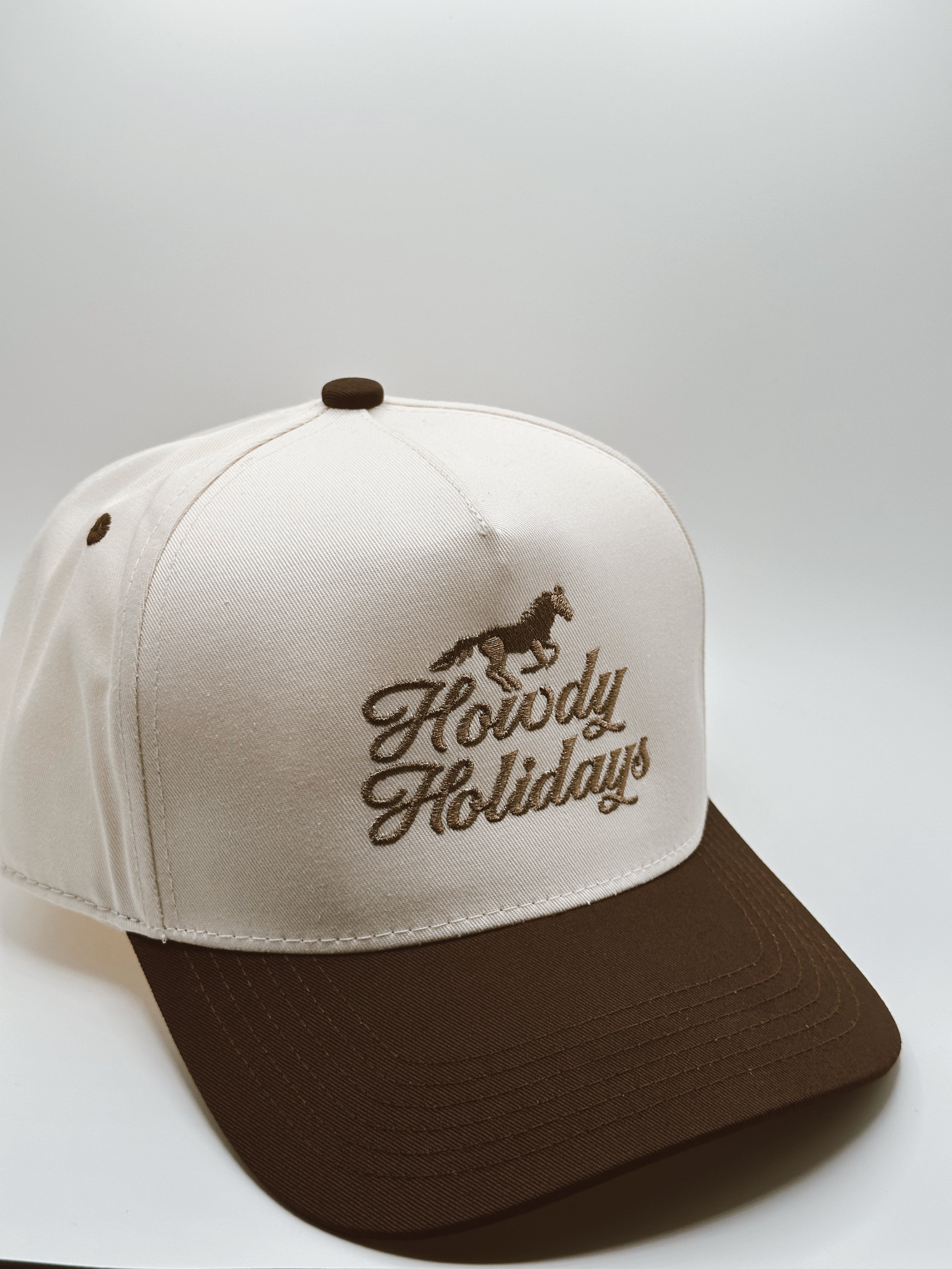 Custom Embroidered Hat - Howdy Holidays