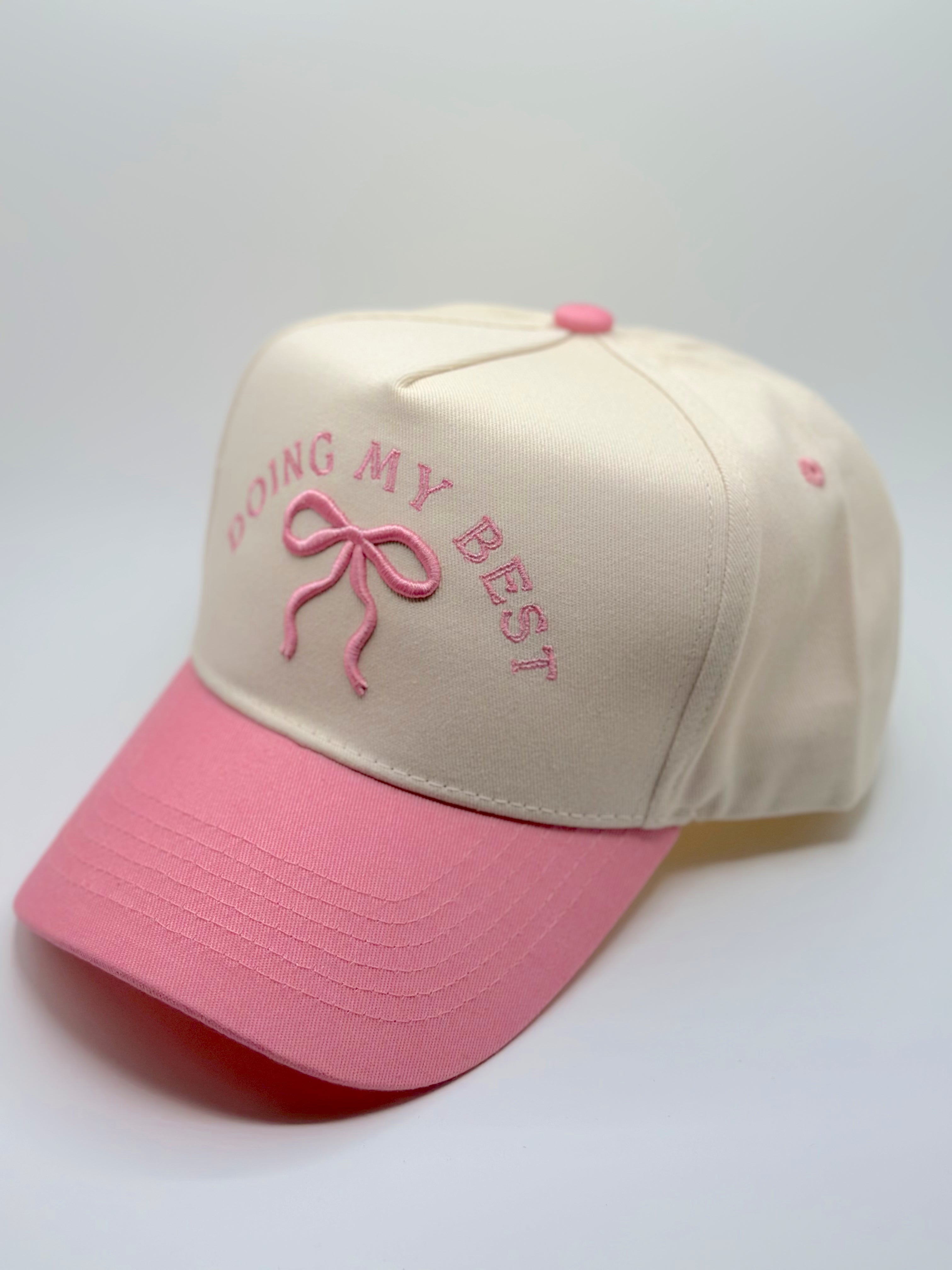 Custom Embroidered Hat - Doing My Best
