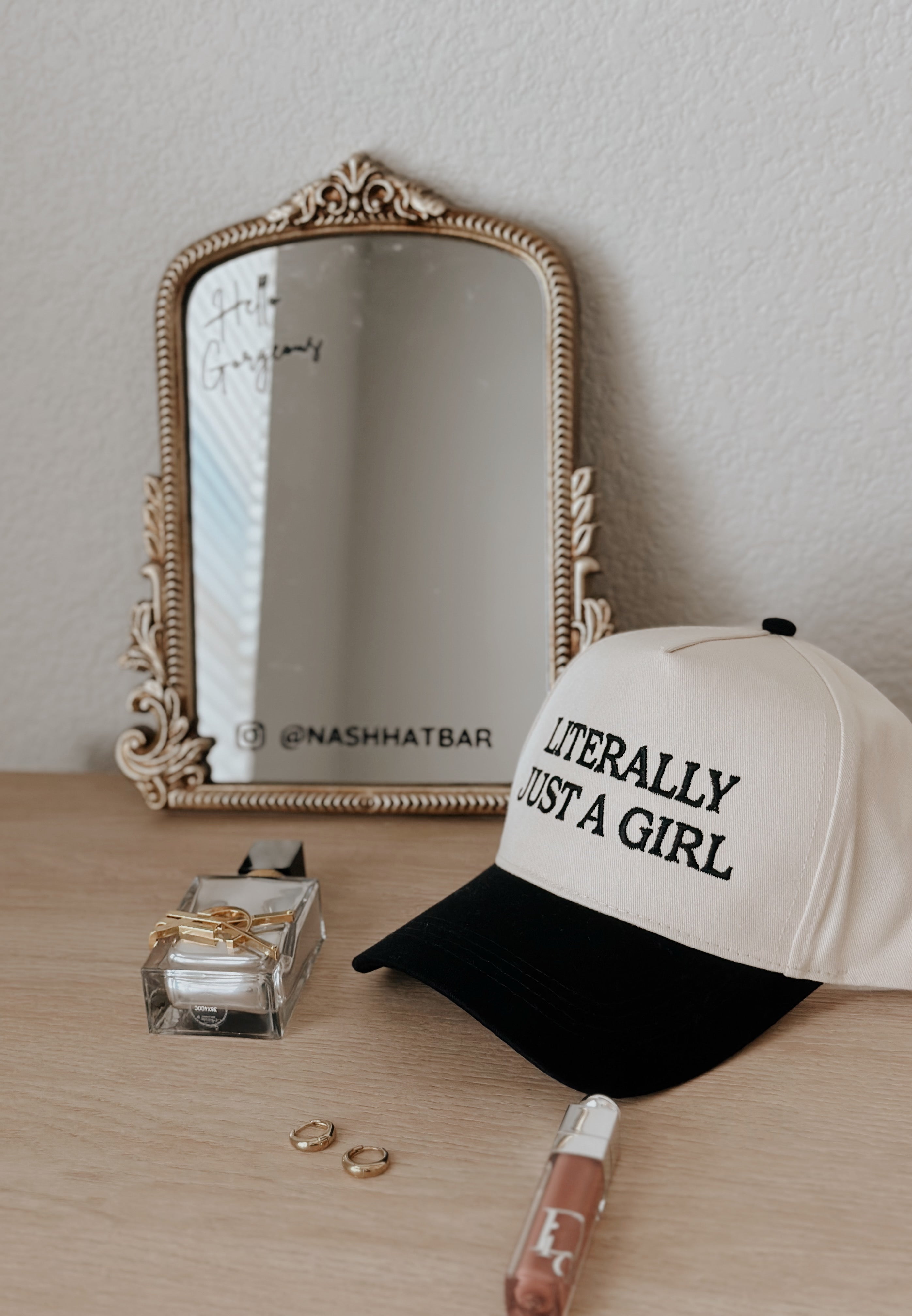 Custom Embroidered Hat - Literally Just A Girl