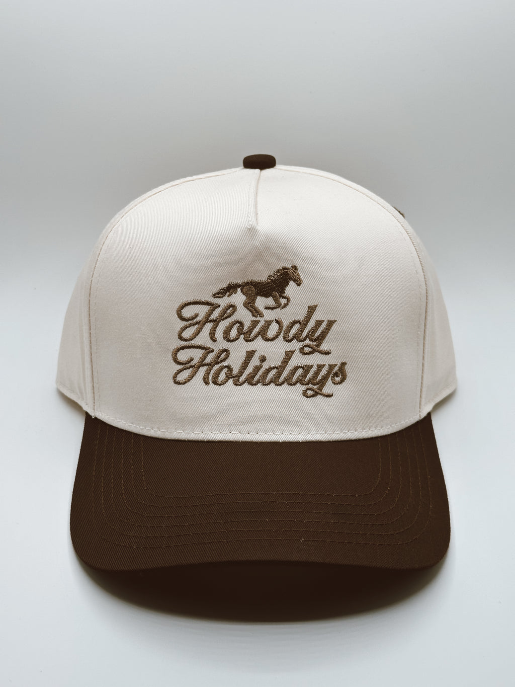 Custom Embroidered Hat - Howdy Holidays
