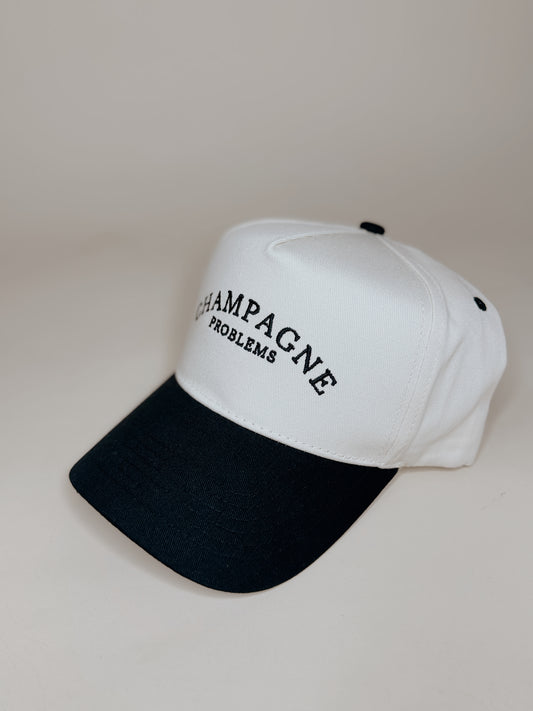 Custom Embroidered Hat - Champagne Problems