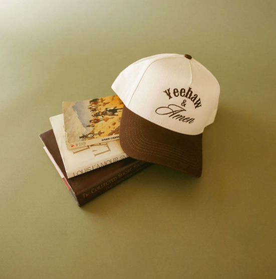 Custom Embroidered Hat - Yeehaw & Amen